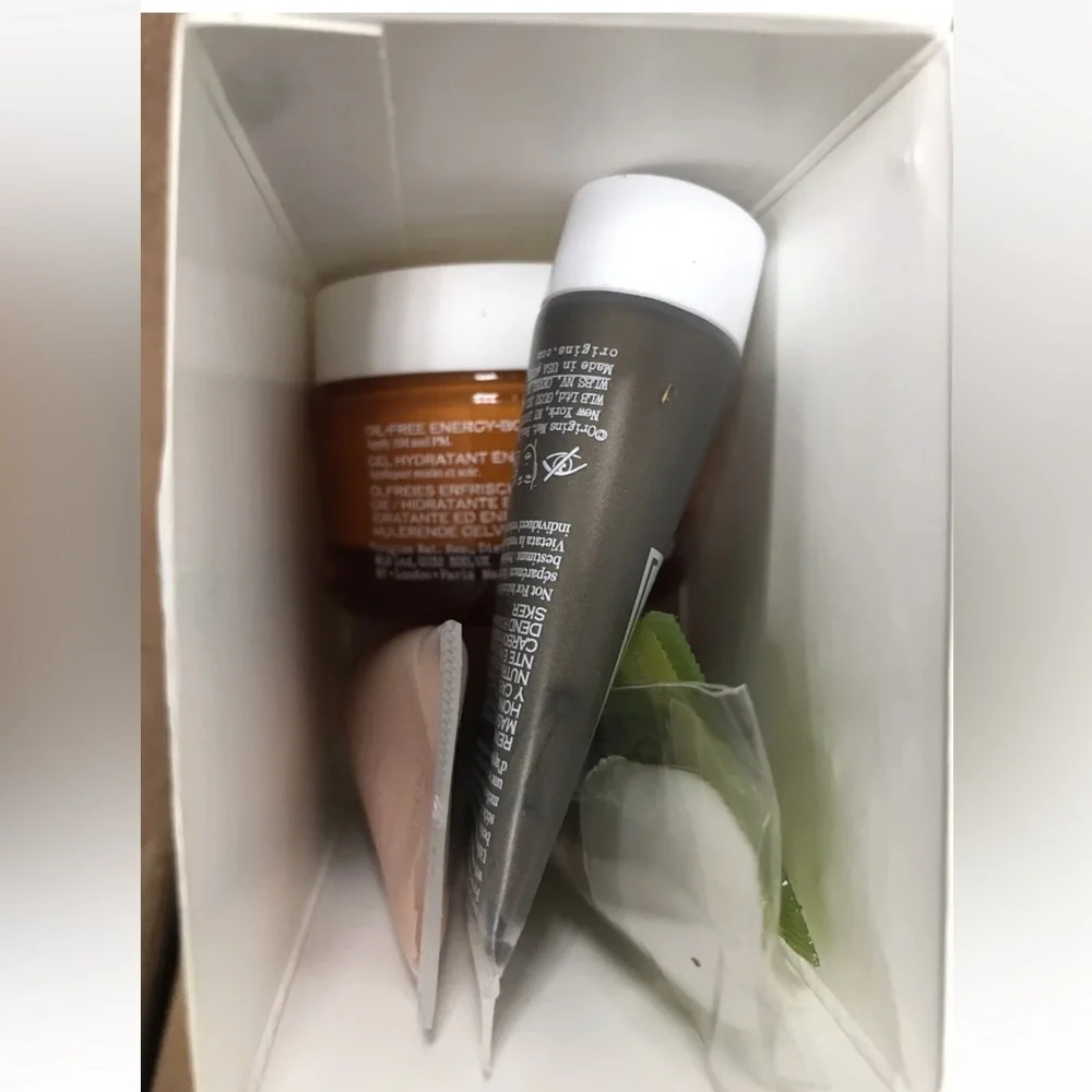NIB Origins Set Drink Up Intensive/Clear Improvement/Original Skin/Ginzing 5 Pcs